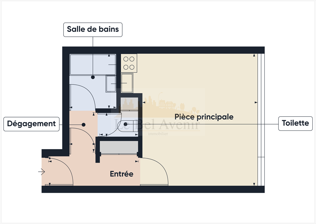 appartement 1 pièce en vente sur PARIS (75013)