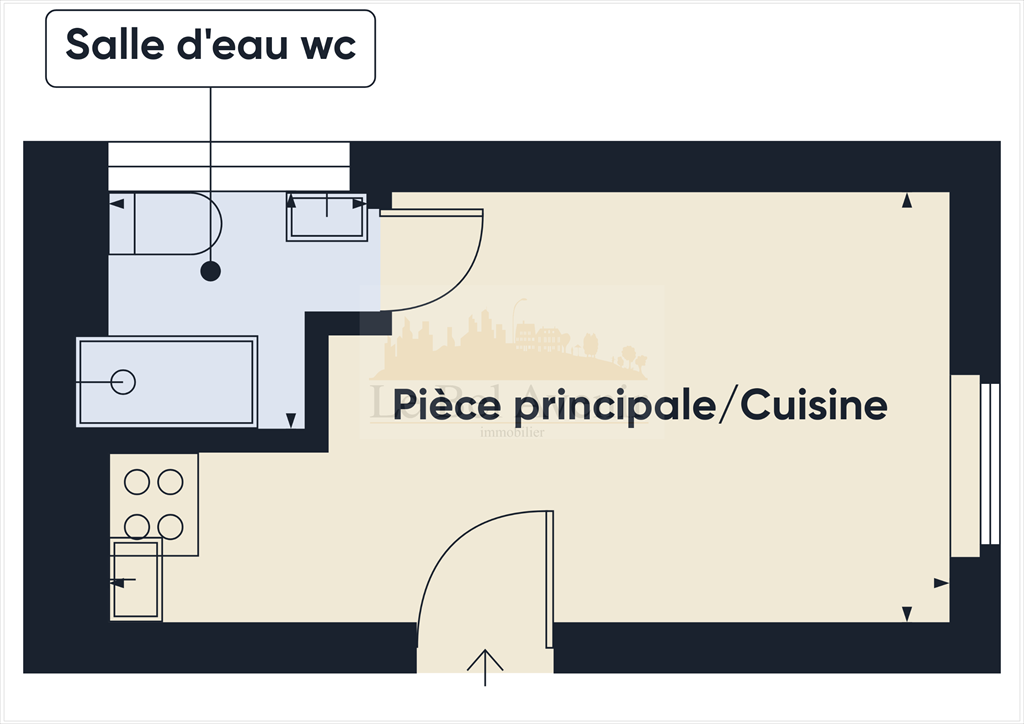 appartement 1 pièce en vente sur LES LILAS (93260)