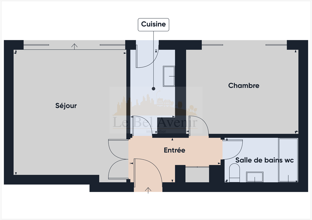 appartement 2 pièces en vente sur LA GARENNE COLOMBES (92250)