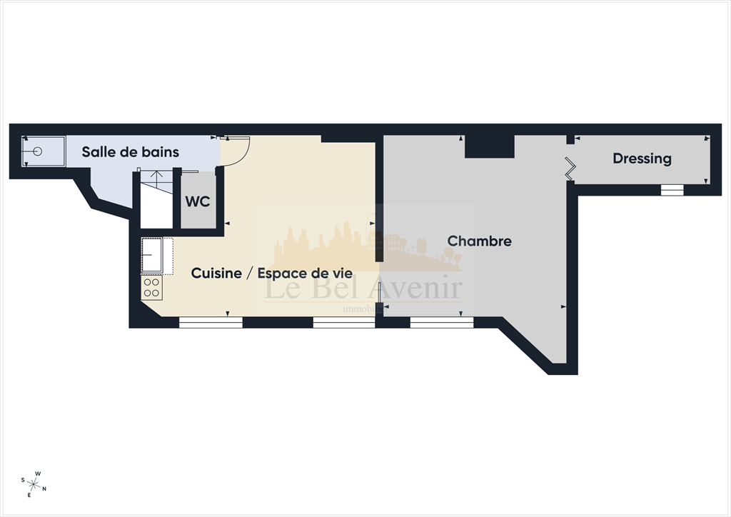 appartement 2 pièces en vente sur PARIS (75019)
