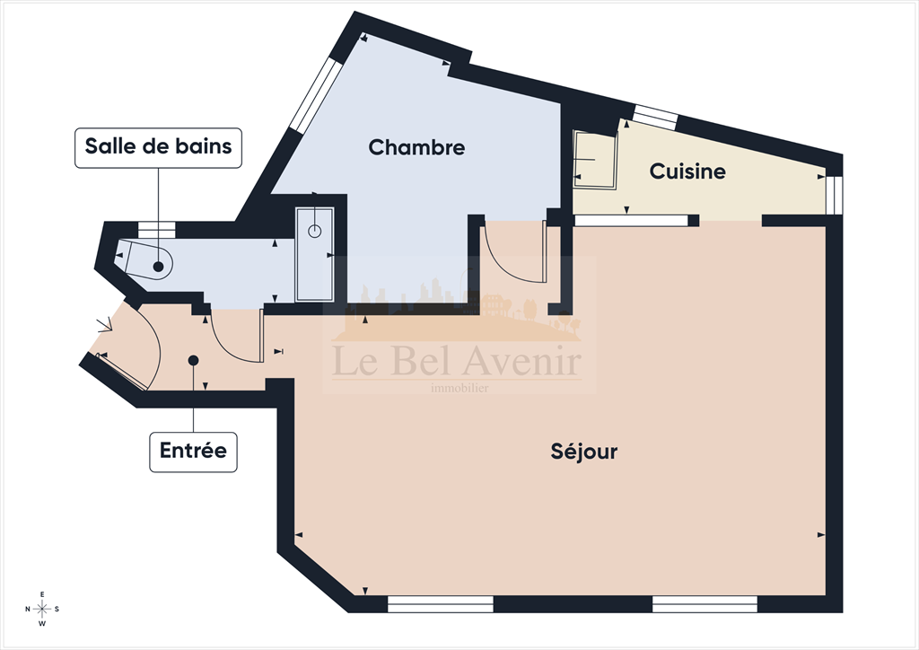 appartement 2 pièces en location sur PARIS (75014)