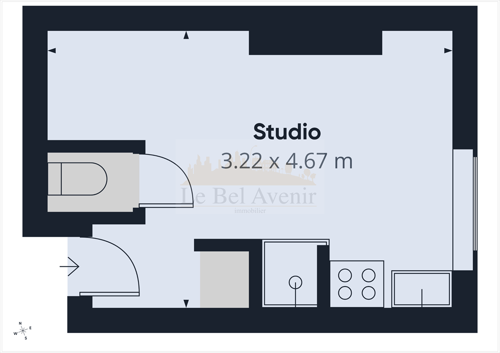 appartement 1 pièce en vente sur PARIS (75013)